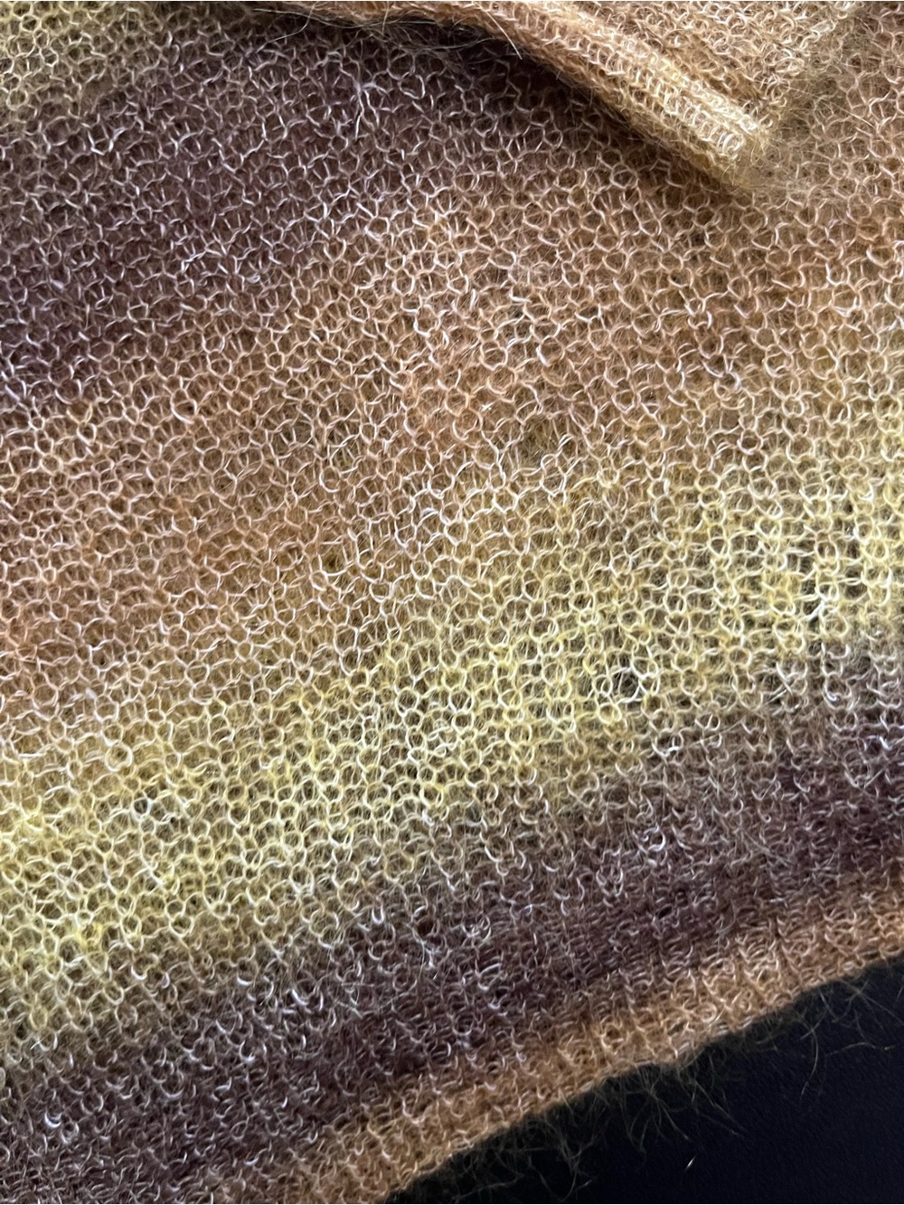 Astr Striped V-Neck Sweater - Picture 6 of 6